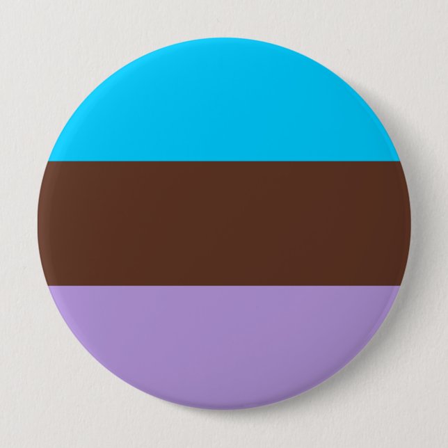 Androsexual Pride Flag 10 Cm Round Badge (Front)