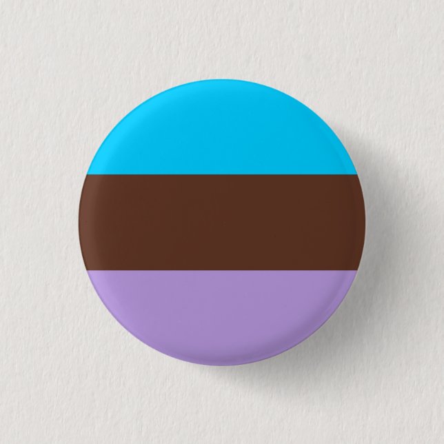 Androsexual Pride Flag 3 Cm Round Badge (Front)