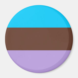 Androsexual Pride Flag Magnet