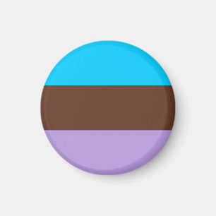 Androsexual Pride Flag Magnet