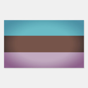 Androsexual Pride Rectangular Sticker
