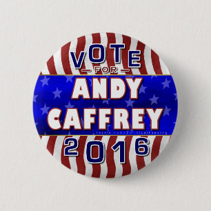 Andy Caffrey President 2016 Election Democrat 6 Cm Round Badge