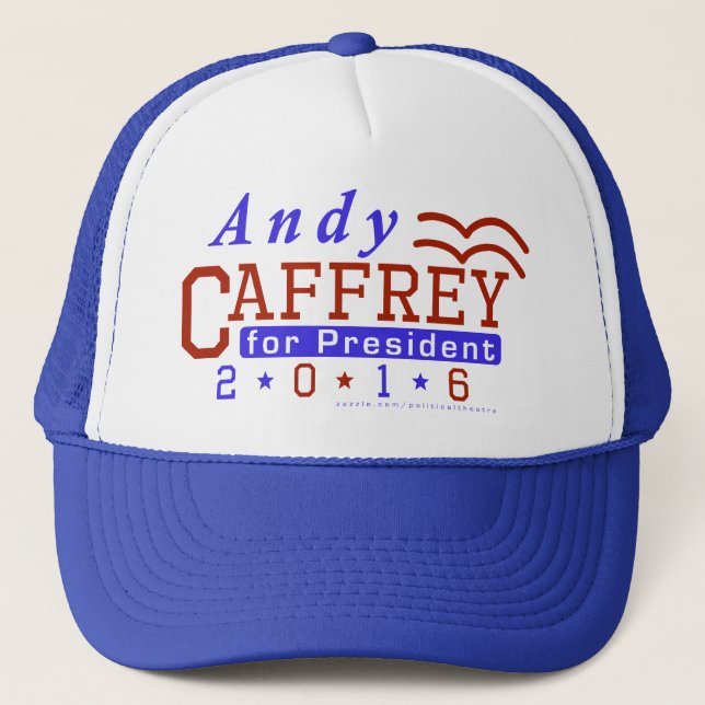 Andy Caffrey President 2016 Election Democrat Trucker Hat (Front)