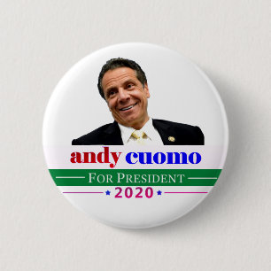 Andy Cuomo for President 2020 6 Cm Round Badge