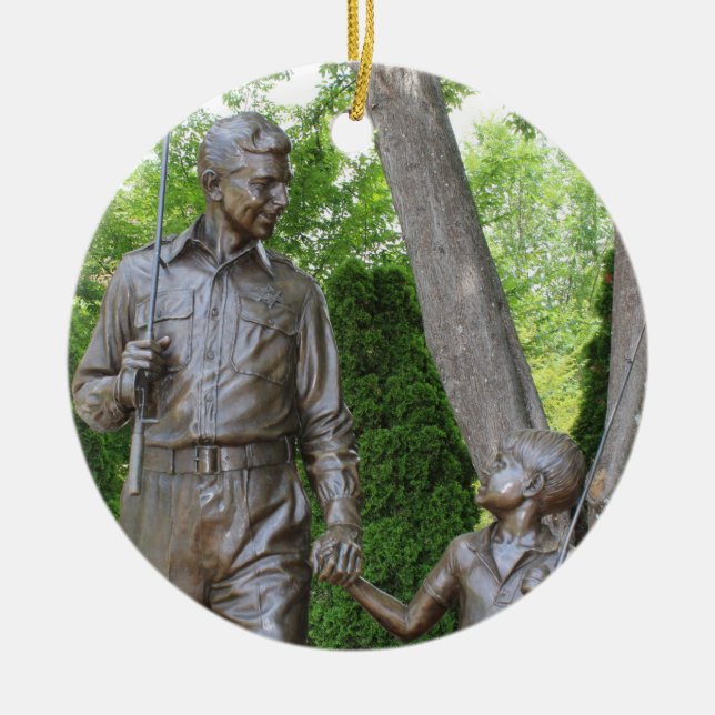 Andy Griffith Christmas Ornament Collectable Gift (Front)