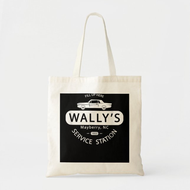 Andy Griffith Show  Wally's Service Station Classi Tote Bag (Front)