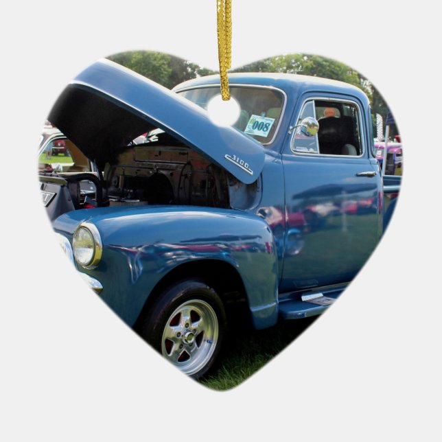 Andy II Ceramic Tree Decoration (Front)