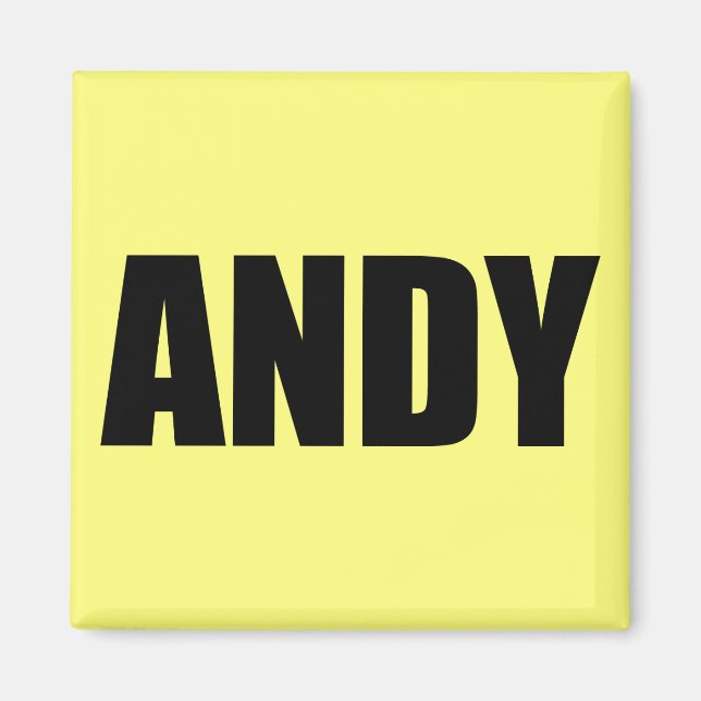 Andy Magnet (Front)