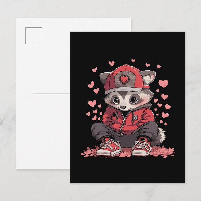 Andy Trendy Invitation Postcard (Front/Back)