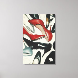 Andy Warhol - Shoes Canvas Print