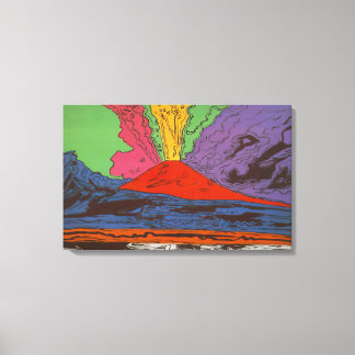 Andy Warhol - Vesuvius Canvas Print