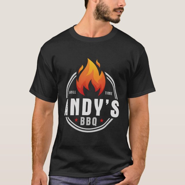 Andy'S Bbq T-Shirt (Front)