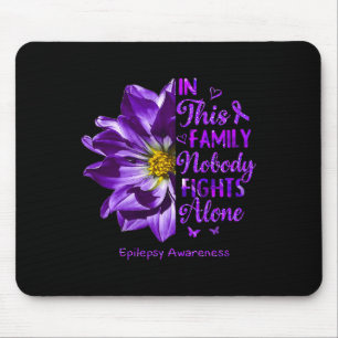 Anemone Epilepsy Awareness Costumes Nobody Fights  Mouse Pad