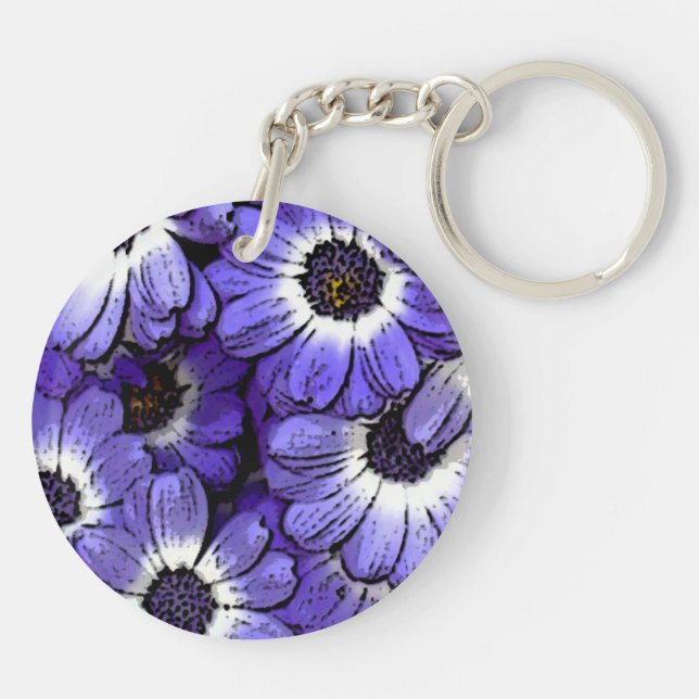 Anemone Key Ring (Back)