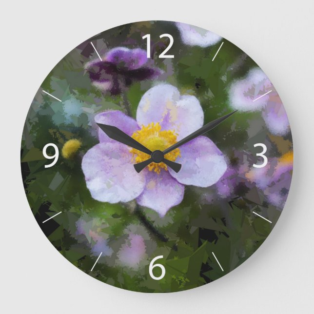 Anemone Large Clock (Front)