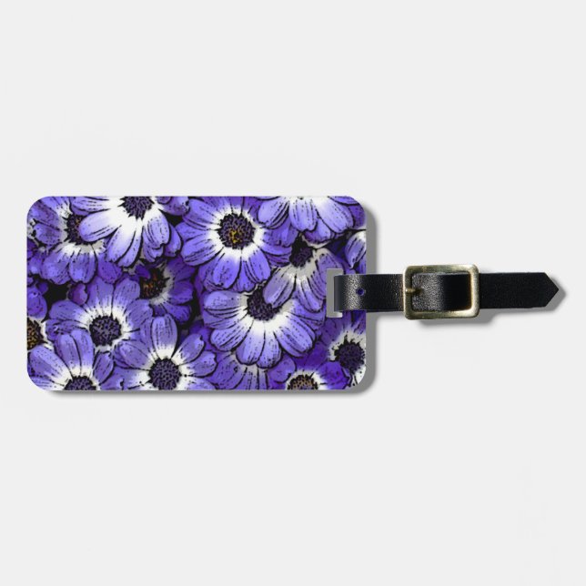 Anemone Luggage Tag (Front Horizontal)