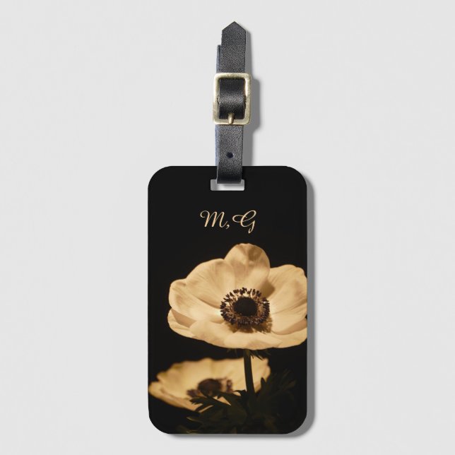 Anemone Luggage Tag (Front Vertical)