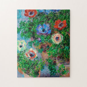Anemone, Monet Jigsaw Puzzle