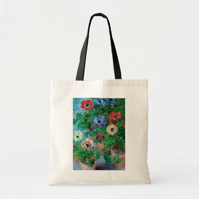 Anemone, Monet Tote Bag (Front)