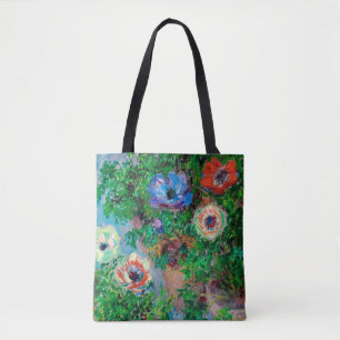Anemone, Monet Tote Bag