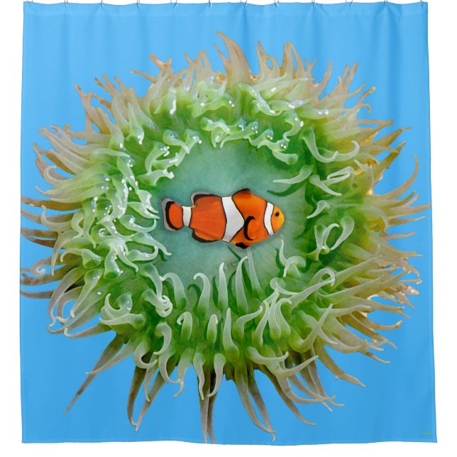 Anemone Shower Curtain (Front)