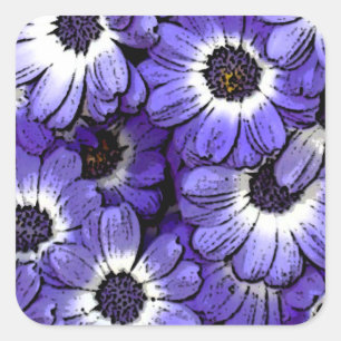 Anemone Square Sticker