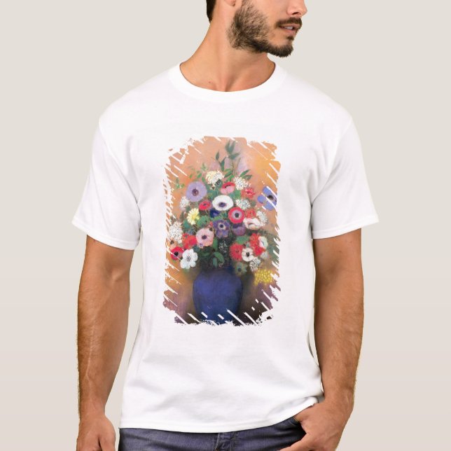 Anemones and lilac in a Blue Vase, after 1912 T-Shirt (Front)