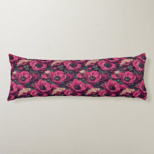 Anemones Bouquet Home Decoration Unique Decorative Body Cushion