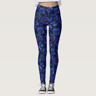 Anemones Flower Exercise Anemones Charm Mother's Leggings