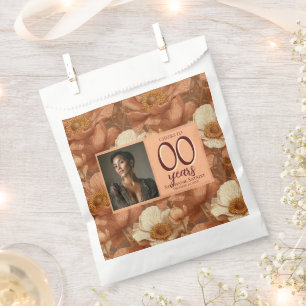 Anemones Flower Forty Birthday Present For Daughte Favour Bags