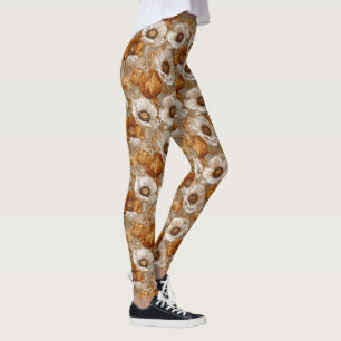 Anemones Flower Running Anemones Fantasy Gifts For Leggings