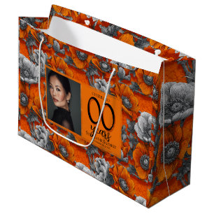 Anemones Garden 30Th Birthday Presents For Mother Large Gift Bag