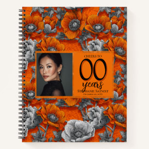 Anemones Theme 21St Birthday Celebration Notebook
