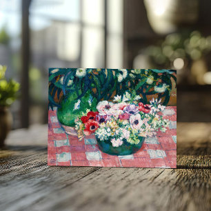 Anémones   Theo van Rysselberghe Postcard