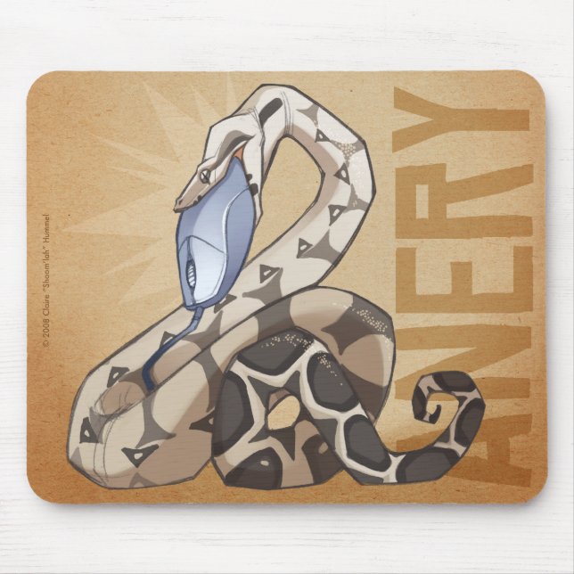 Anerythristic BCI Mousepad (Front)