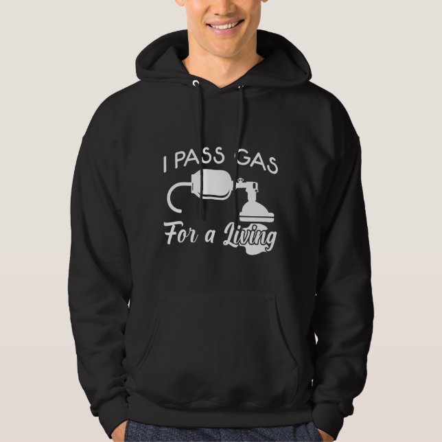 Anesthesiologist Anesthesia Nurse Anesthetists Gas Hoodie (Front)