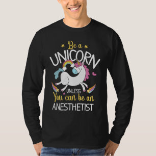 Anesthetist Unicorn Anesthesiology CRNA Nurse T-Shirt