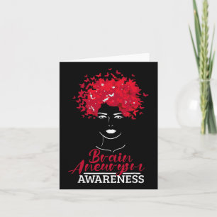 Aneurysm Awareness Brain Surgery Supporter Graphic Card