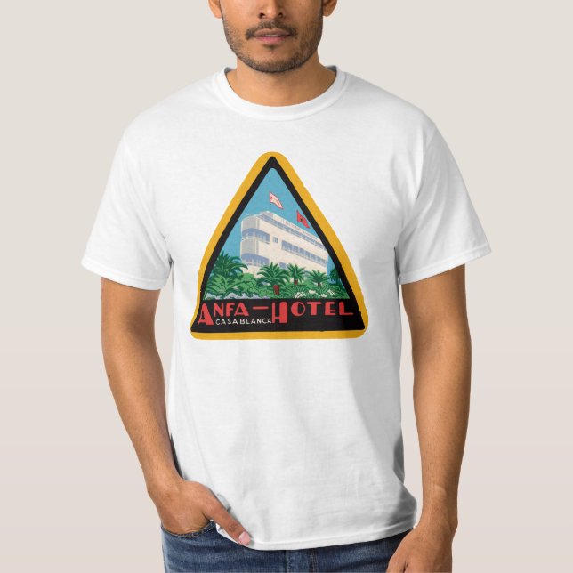 Anfa Hotel Casablanca T-Shirt (Front)