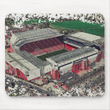 Anfield Stadium Liverpool - Artistic Watercolour