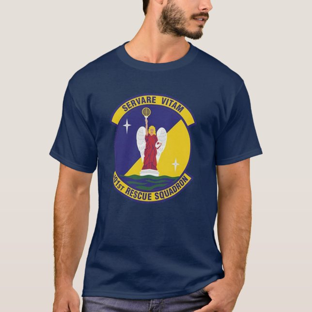 ANG 101st Rescue Squadron T-Shirt (Front)