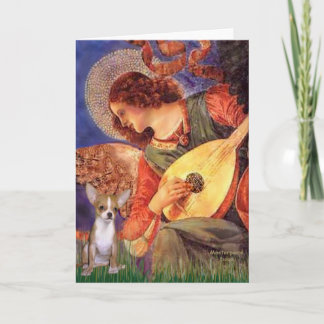 Angel3-Chihuahua1 Holiday Card