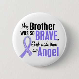 Angel 1 Brother Oesophageal Cancer 6 Cm Round Badge