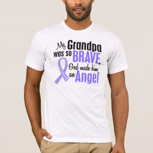 Angel 1 Grandpa Oesophageal Cancer T-Shirt