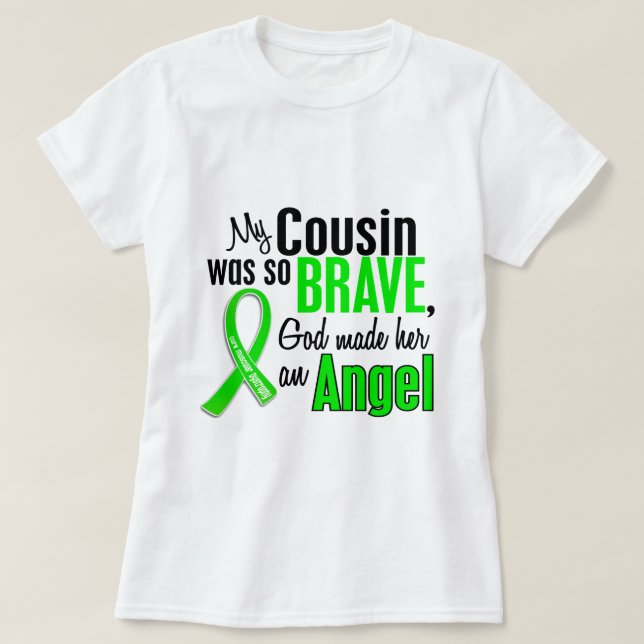 Angel 1 Muscular Dystrophy Cousin (Female) T-Shirt (Design Front)