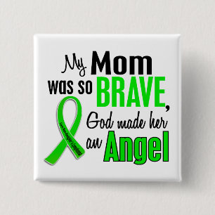 Angel 1 Non-Hodgkins Lymphoma Mum 15 Cm Square Badge