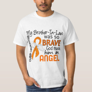 Angel 2 Brother-In-Law Leukaemia T-Shirt