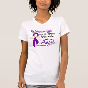 Angel 2 Grandmother Pancreatic Cancer T-Shirt