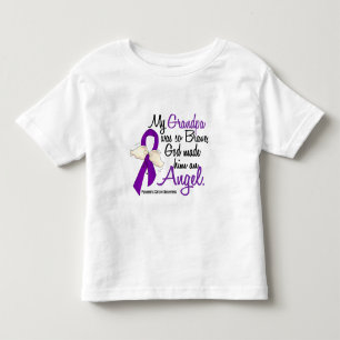 Angel 2 Grandpa Pancreatic Cancer Toddler T-Shirt