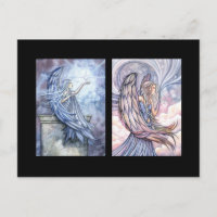 Angel ACEO Card by Molly Harrison